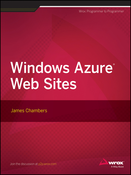 Title details for Windows Azure Web Sites by James Chambers - Available